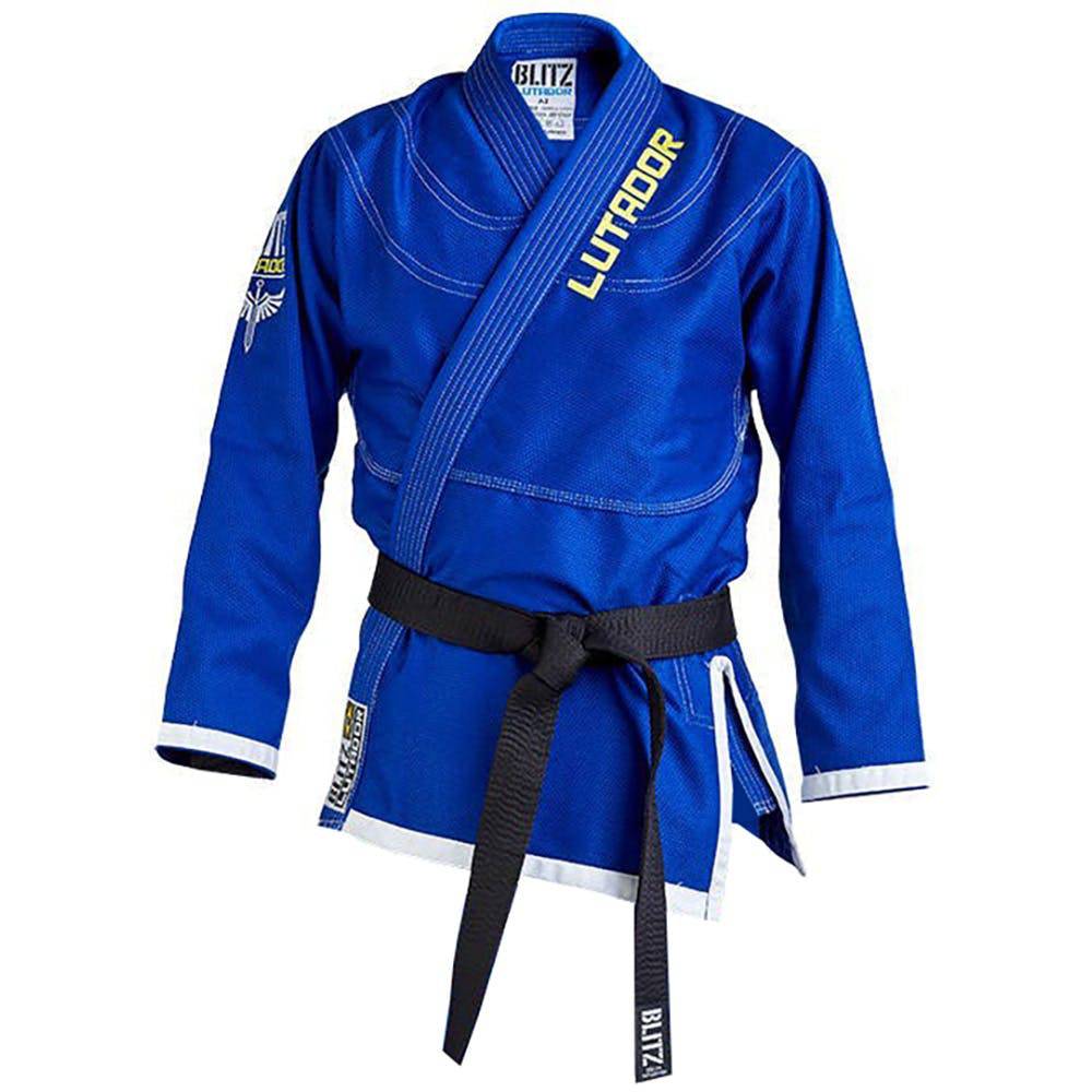 Blitz Lutador Brazilian Jiu Jitsu Jacket Only - Blue