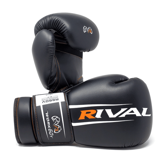 Rival Black Boxing Gloves Workout 2.0 Sparring -  RS60V